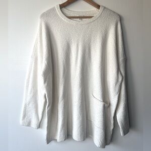 J.Jill Pure Jill Cream Sweater, XL